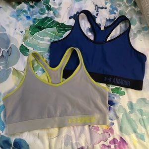 Under armor sports bras